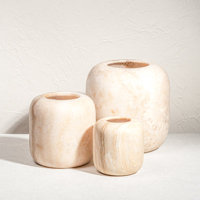 Eris Onyx Candle Holders | Hand-Carved Stone Homeware Australia – Wild Fig
