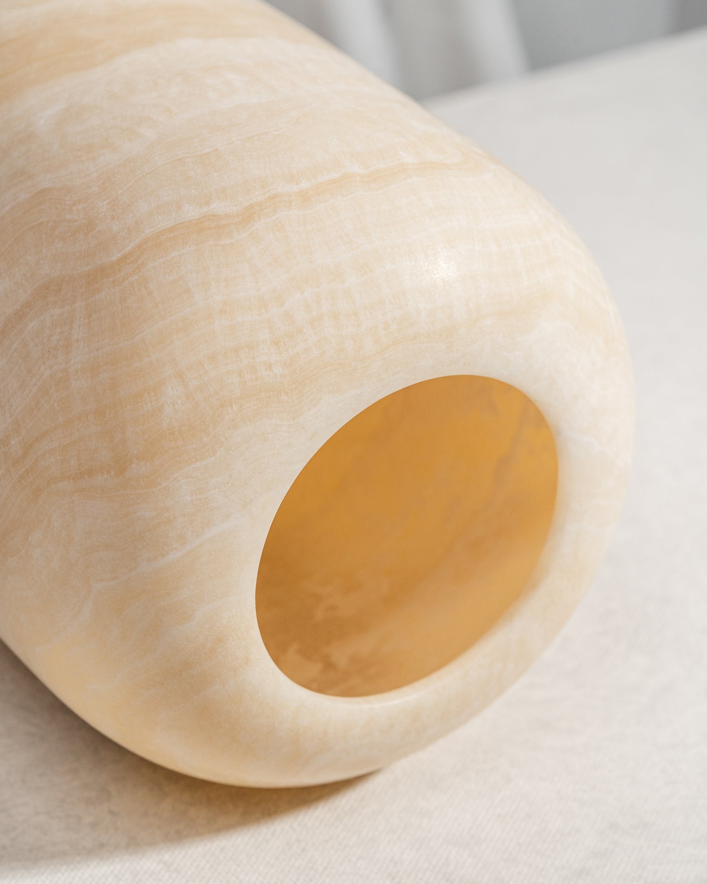 Nara Onyx Pendant | Handmade Stone Lighting Australia – Wild Fig