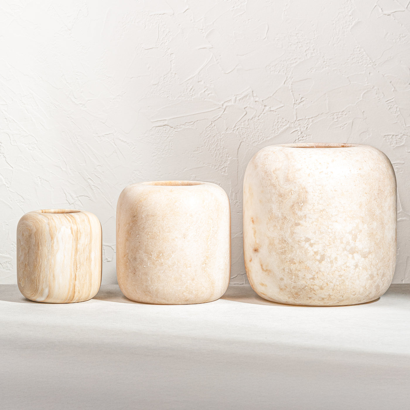 Eris Onyx Candle Holders | Hand-Carved Stone Homeware Australia – Wild Fig