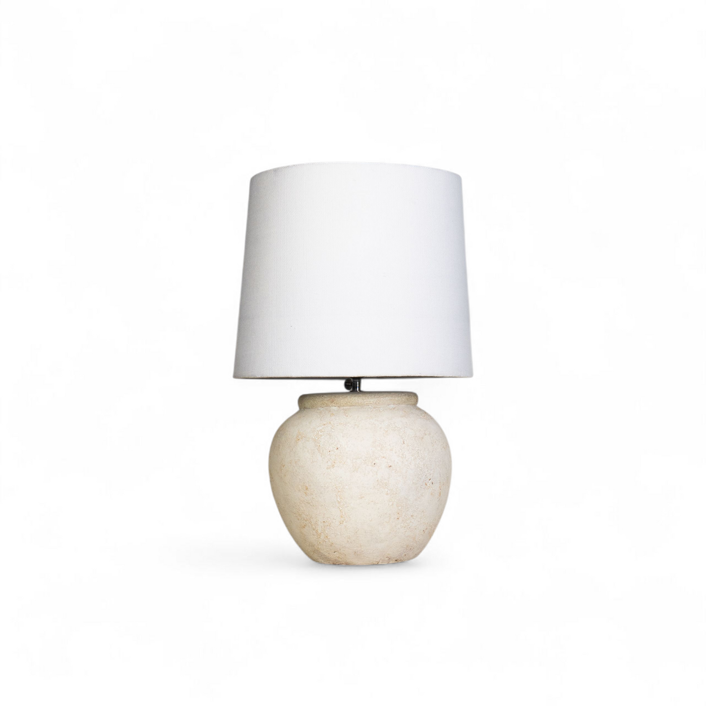 Bolla Handmade Terracotta Lamp with handspun Cotton Shade | Wild Fig Home (Copy)