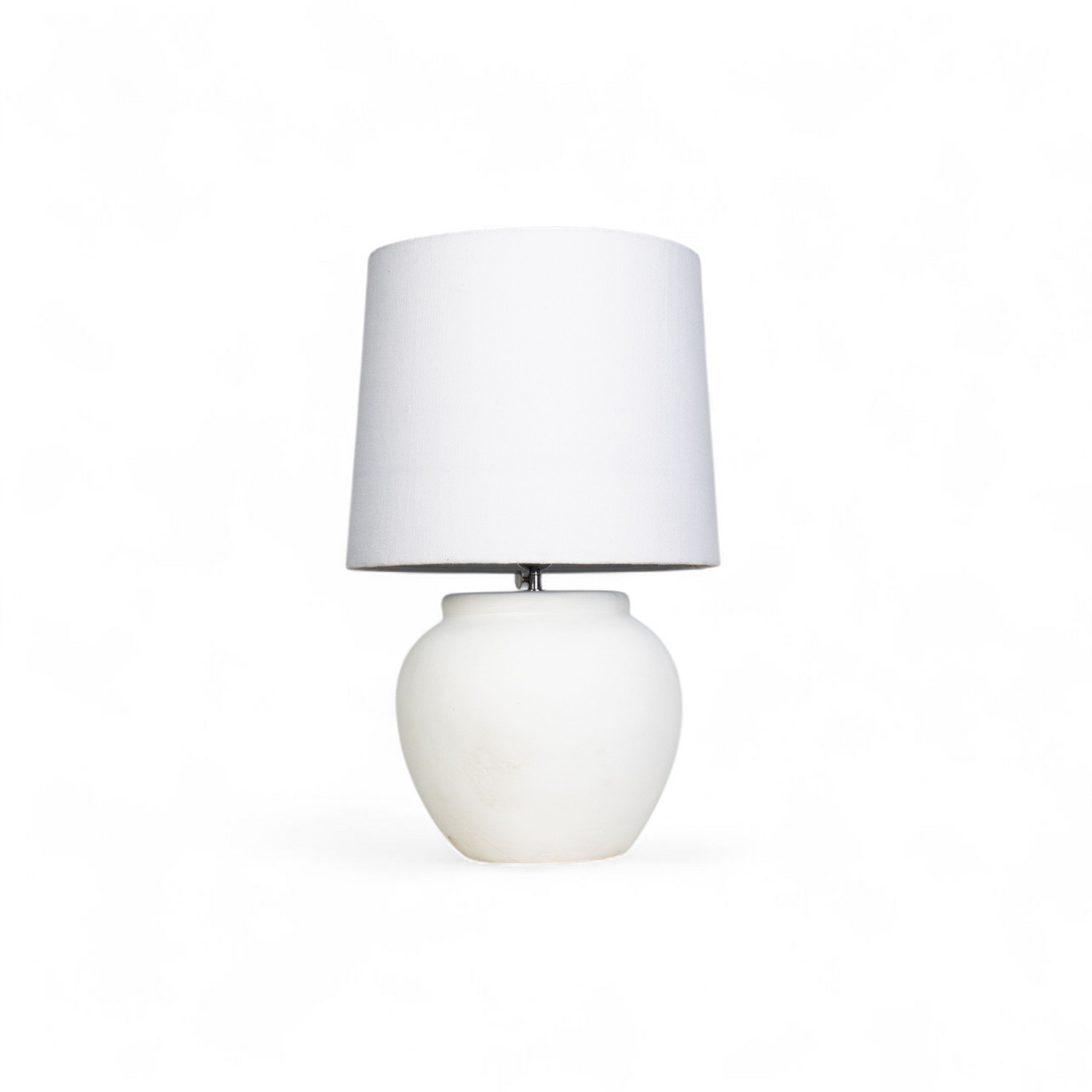 Bolla Handmade Terracotta Lamp with handspun Cotton Shade | Wild Fig Home (Copy)