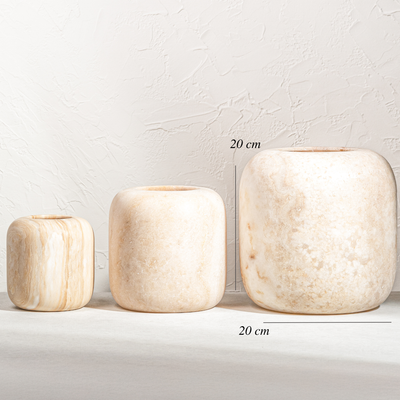 Eris Onyx Candle Holders | Hand-Carved Stone Homeware Australia – Wild Fig