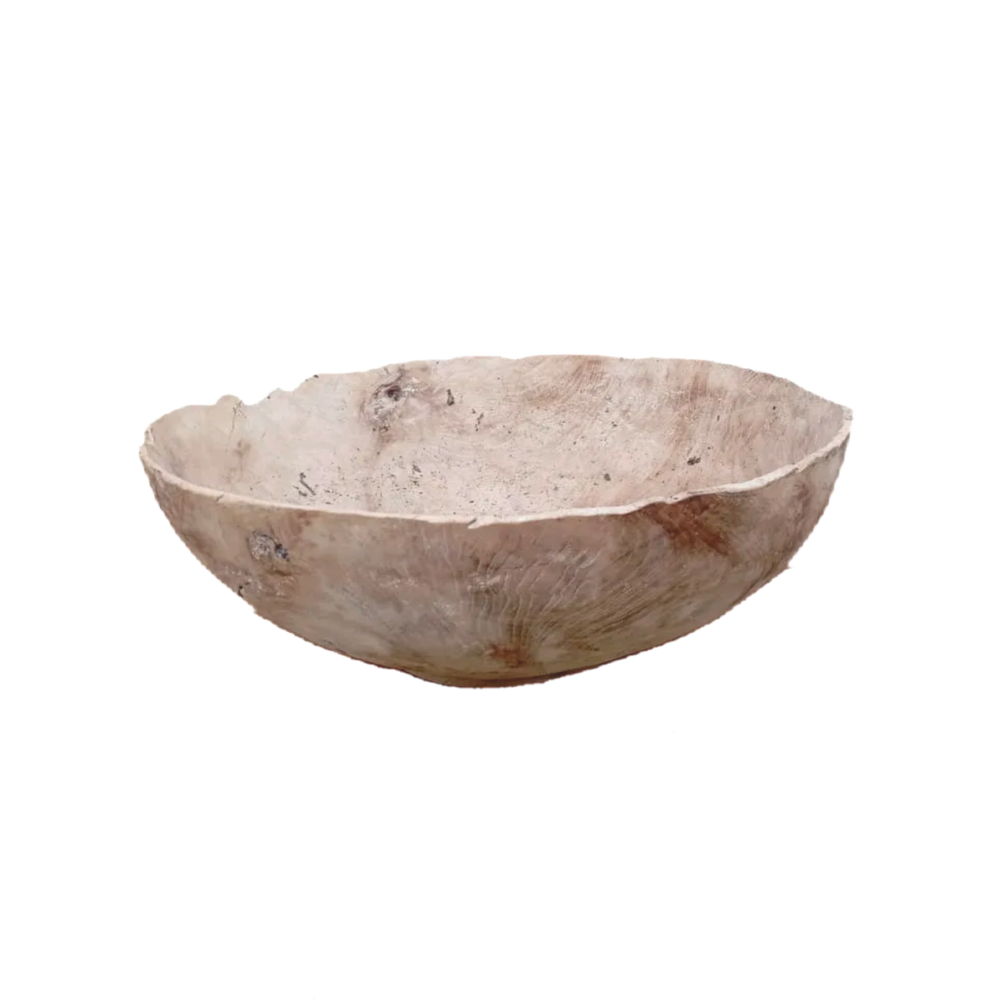 Tao Bowl  — Large Solid Reclaimed Teak (035x10cm)