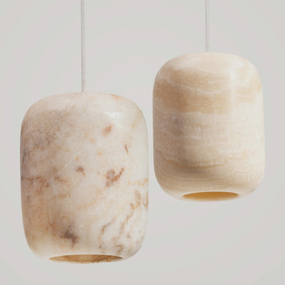 Nara Onyx Pendant | Handmade Stone Lighting Australia – Wild Fig