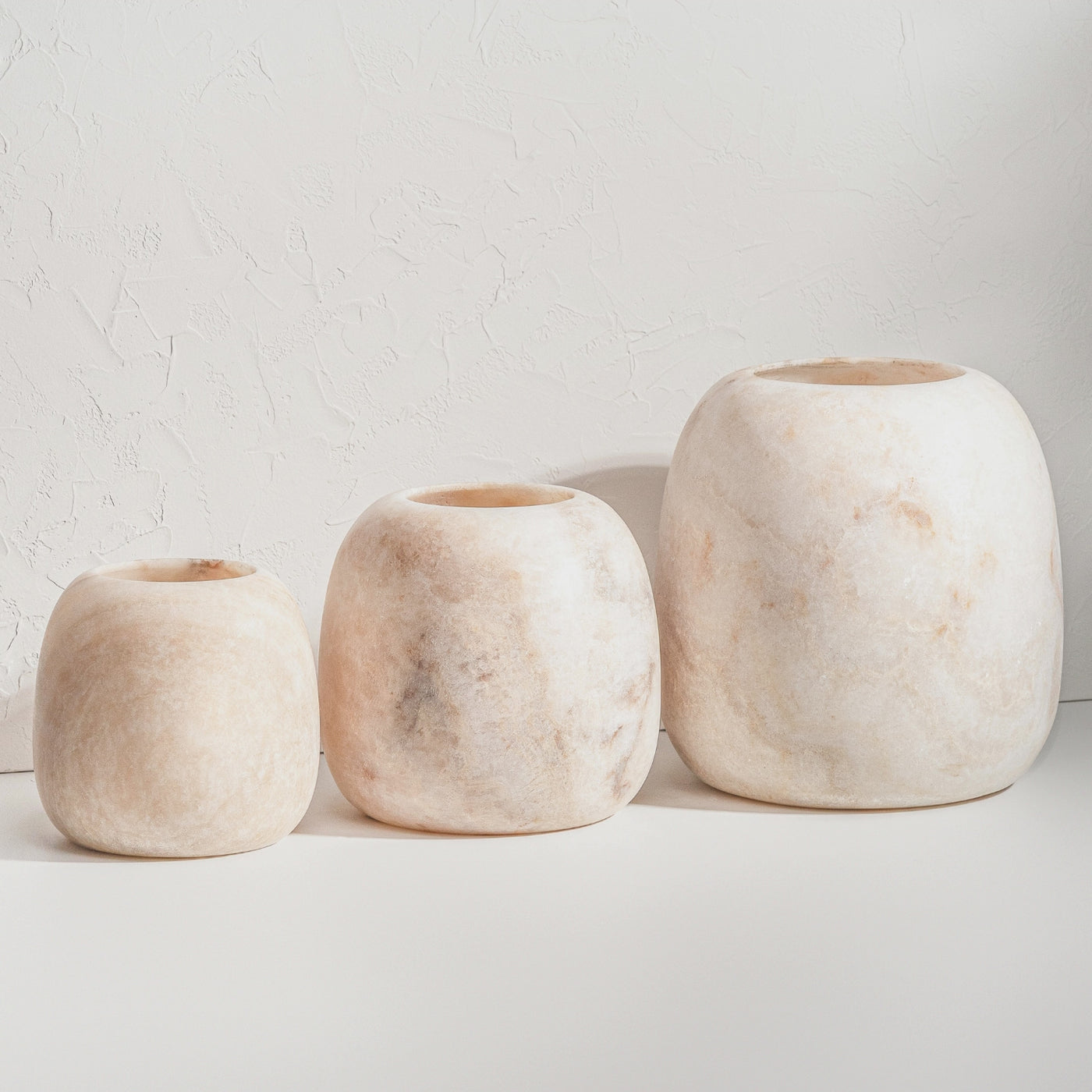 Solenne Onyx Candle Holders | Handmade Stone Homeware Australia – Wild Fig